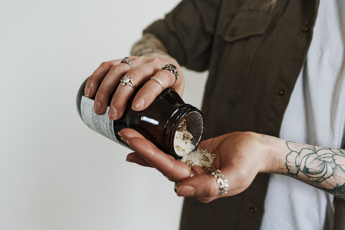 Active men maintaining joint health through natural supplements
